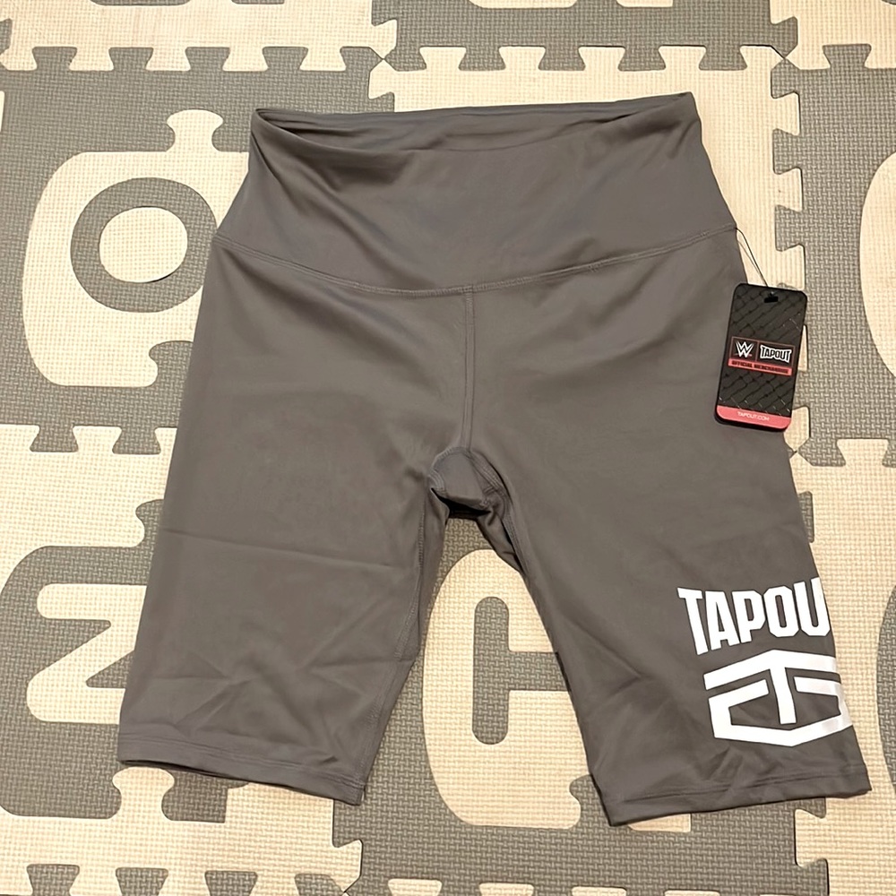 NWT Womens Tapout Workout Bike Shorts Medium